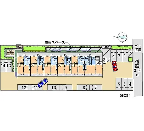 ★手数料０円★座間市東原４丁目　月極駐車場（LP）